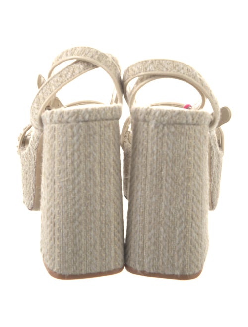 Larroude Raffia Espadrilles