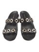 Larroude Leather Slides
