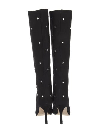 Larroude Suede Boots