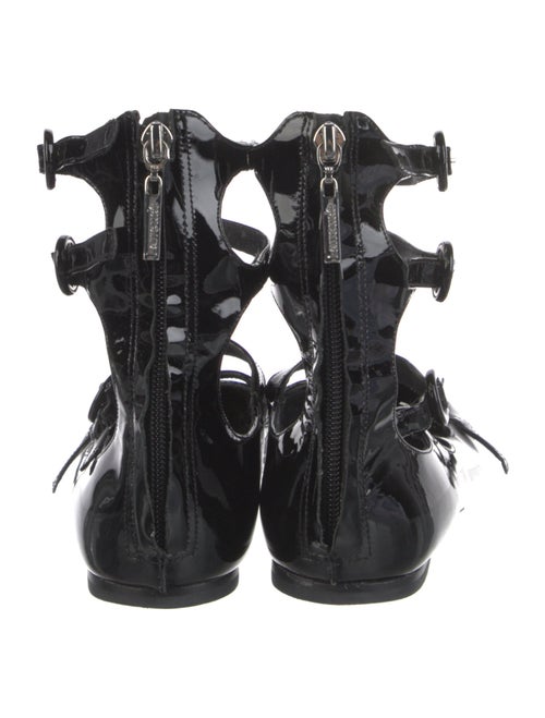 Larroude Patent Leather Mary Jane Flats