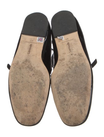 Larroude Patent Leather Mary Jane Flats