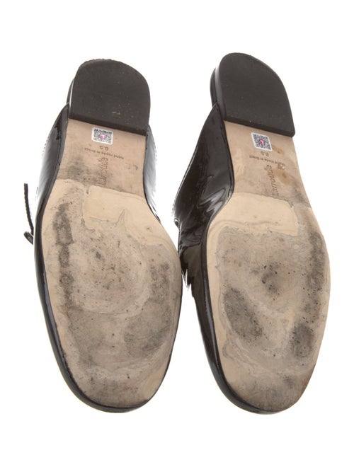 Larroude Patent Leather Mules