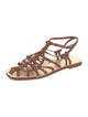 Larroude Leather Gladiator Sandals