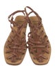 Larroude Leather Gladiator Sandals