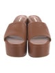 Larroude Leather Slides