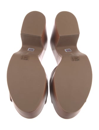 Larroude Leather Slides