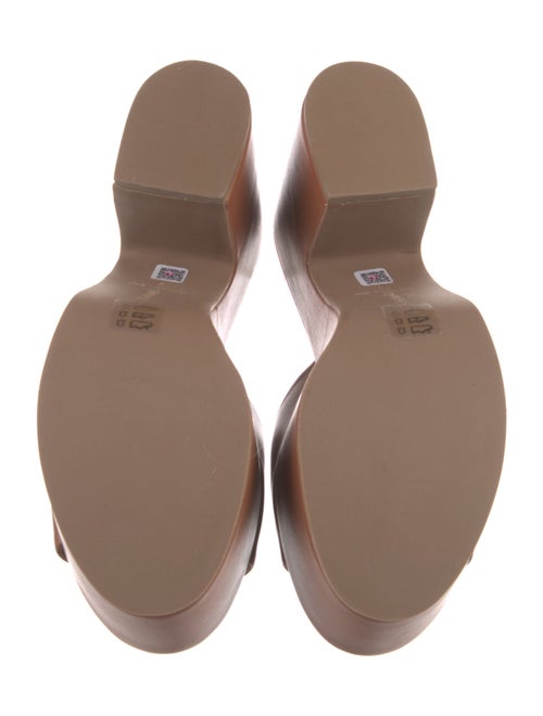 Larroude Leather Slides