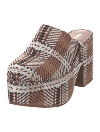 Larroude Printed Mules
