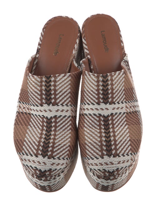 Larroude Printed Mules