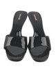 Larroude Patent Leather Slides