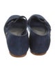 Larroude Suede Mary Jane Flats