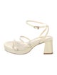 Larroude Patent Leather Sandals