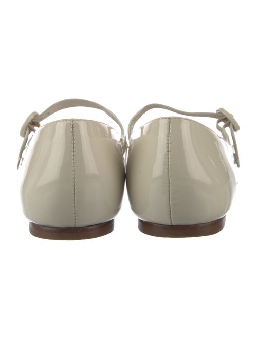 Larroude Patent Leather Mary Jane Flats