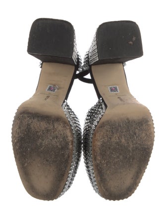 Larroude Crystal Crystal Embellishments D'Orsay Pumps