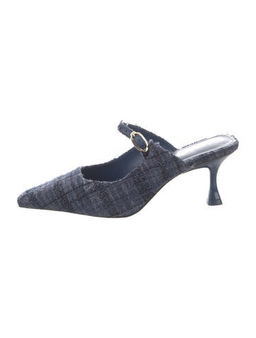 Larroude Pumps Printed Mules 6.5