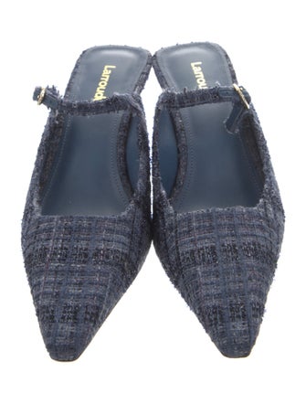 Larroude Printed Mules