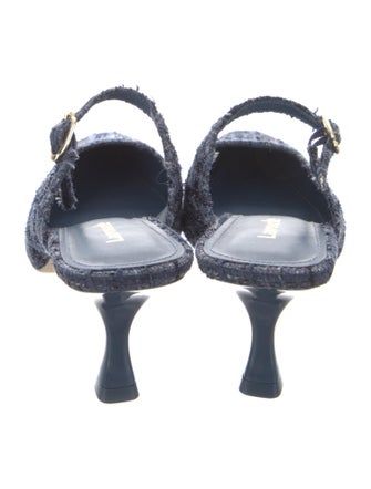 Larroude Printed Mules