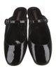 Larroude Patent Leather Mules
