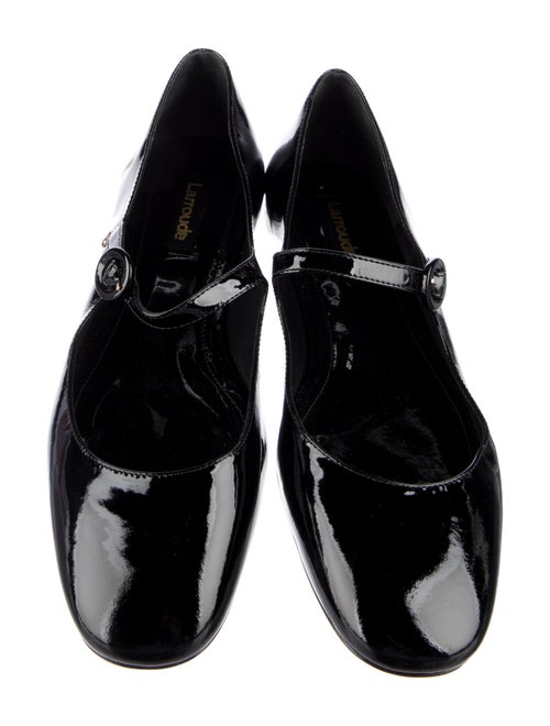 Larroude Patent Leather Mary Jane Flats
