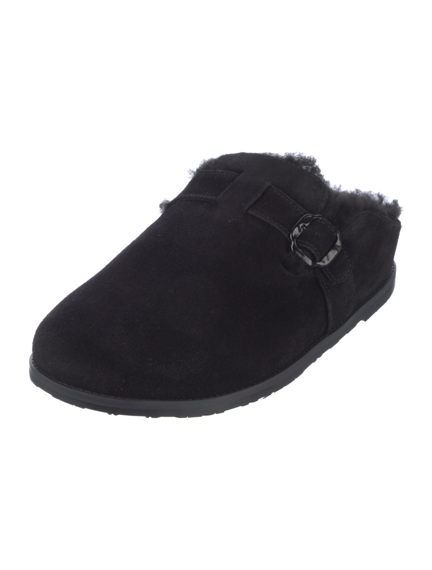 Larroude Suede Mules