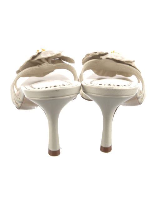 Larroude Leather Slides