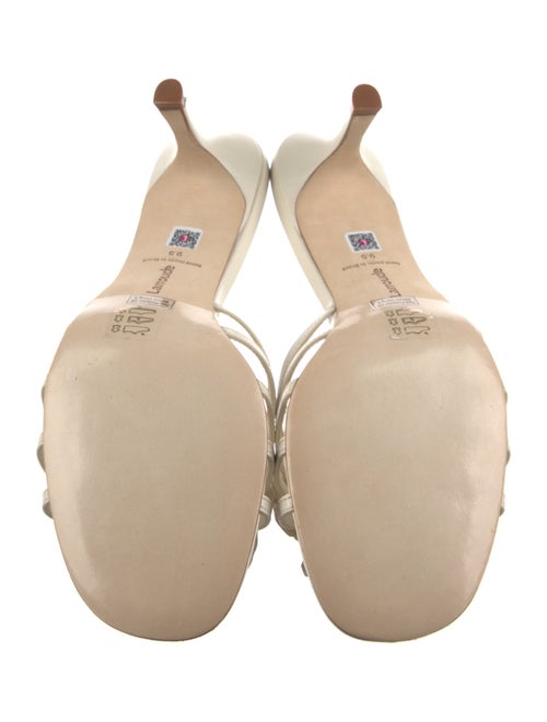 Larroude Leather Slides