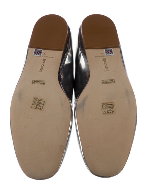 Larroude Patent Leather Mary Jane Flats