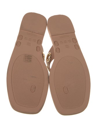 Larroude Leather Slides