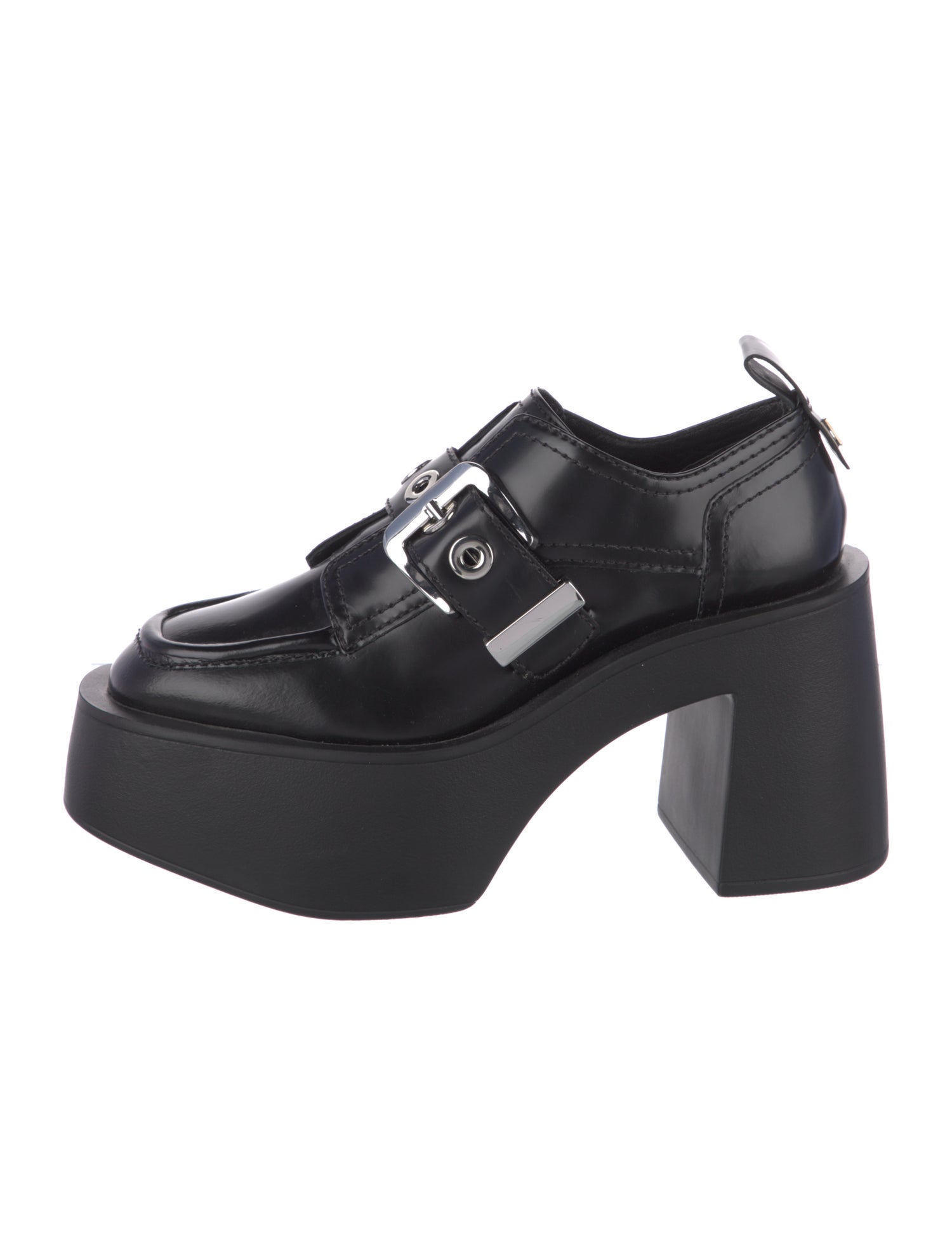 Larroude Patent Leather Pumps