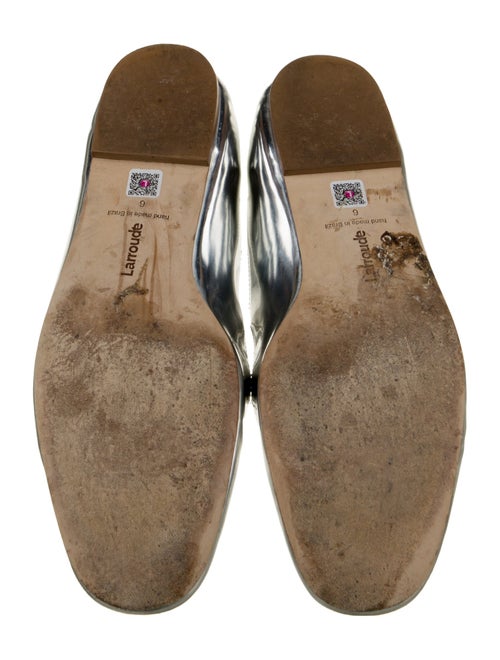 Larroude Patent Leather Mary Jane Flats