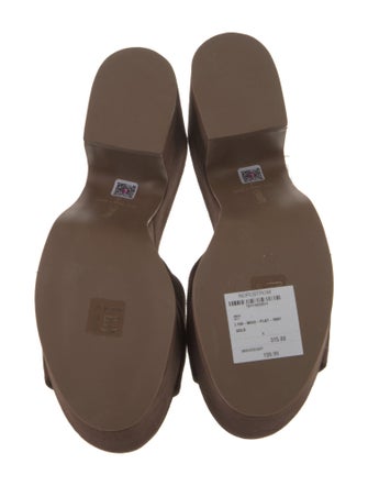 Larroude Suede Slides