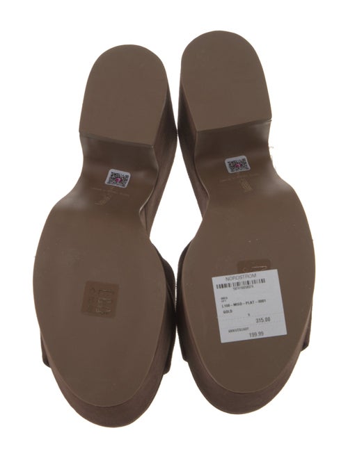 Larroude Suede Slides