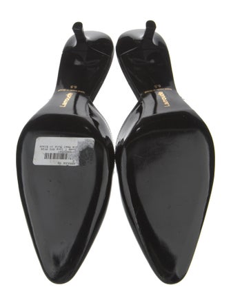 Larroude Patent Leather Mules
