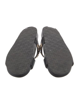 Larroude Leather Slides