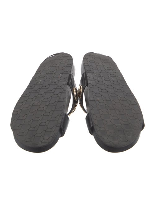 Larroude Leather Slides