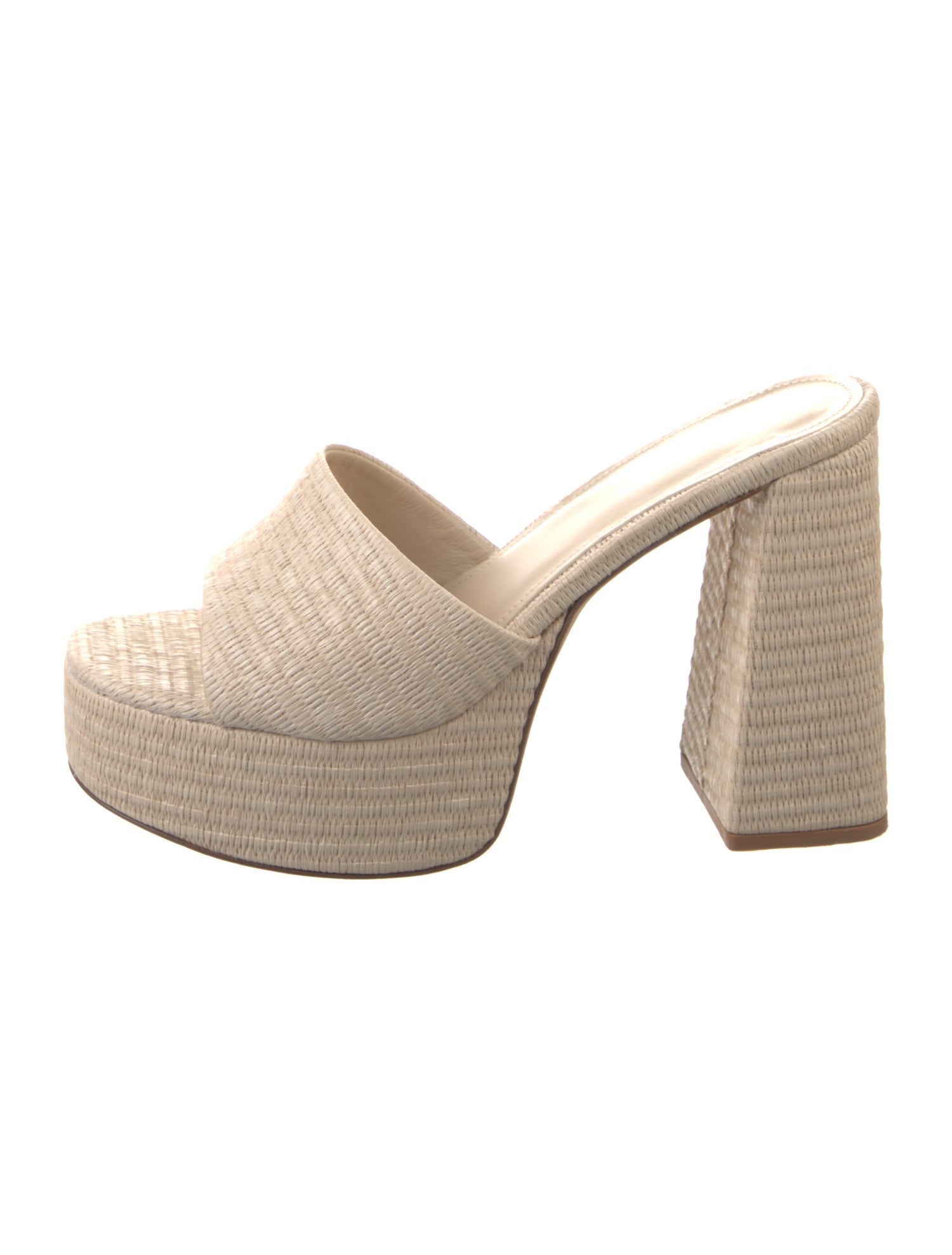 Larroude Straw Slides