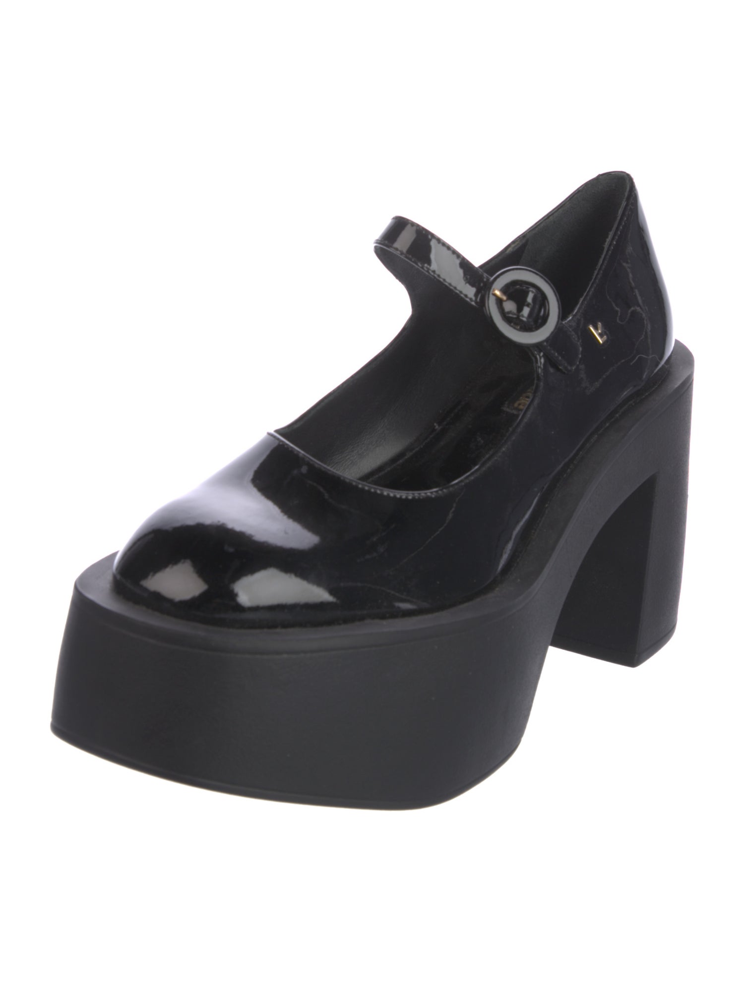 Larroude Patent Leather Pumps