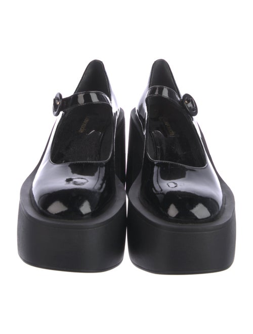 Larroude Patent Leather Pumps