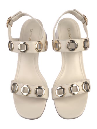Larroude Leather Sandals
