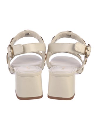 Larroude Leather Sandals