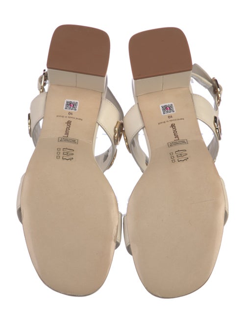 Larroude Leather Sandals