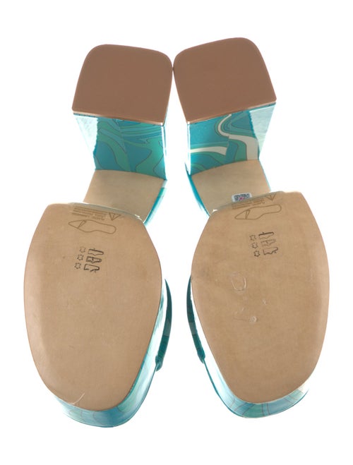 Larroude Patent Leather Slides