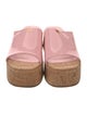 Larroude Patent Leather Slides