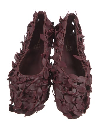 Larroude Leather Ballet Flats