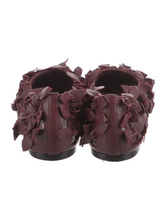 Larroude Leather Ballet Flats