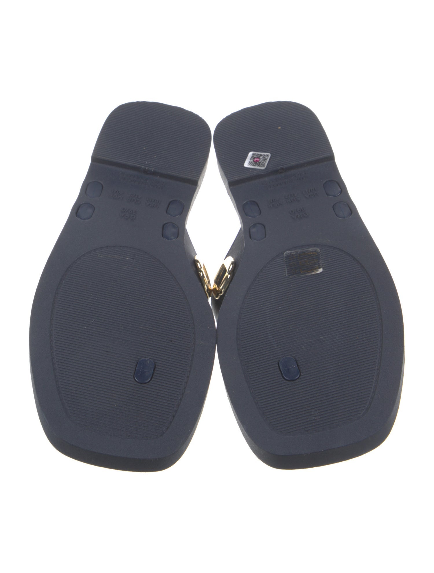 Larroude Leather Lasercut Accents Slides