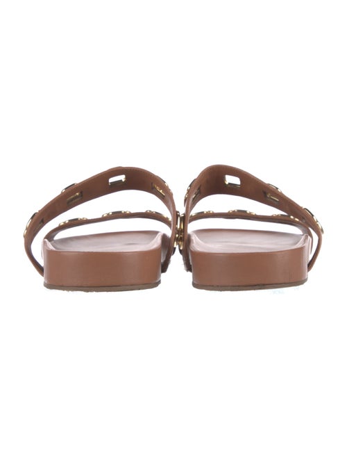 Larroude Leather Slides