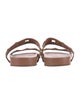 Larroude Leather Slides