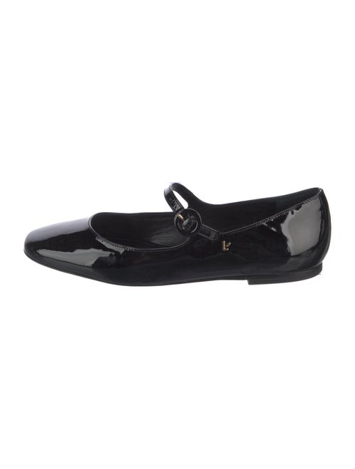 Larroude Patent Leather Mary Jane Flats