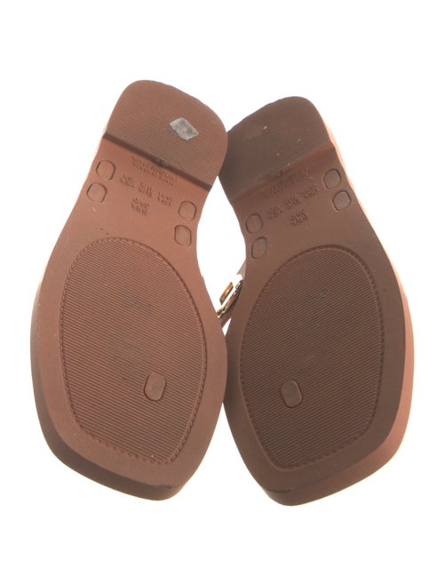Larroude Leather Slides